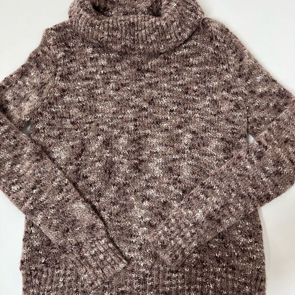 Esprit Women's Chunky Knit Wool Blend Sweater Turtle Neck Long Sleeve Size XS - Picture 5 of 12